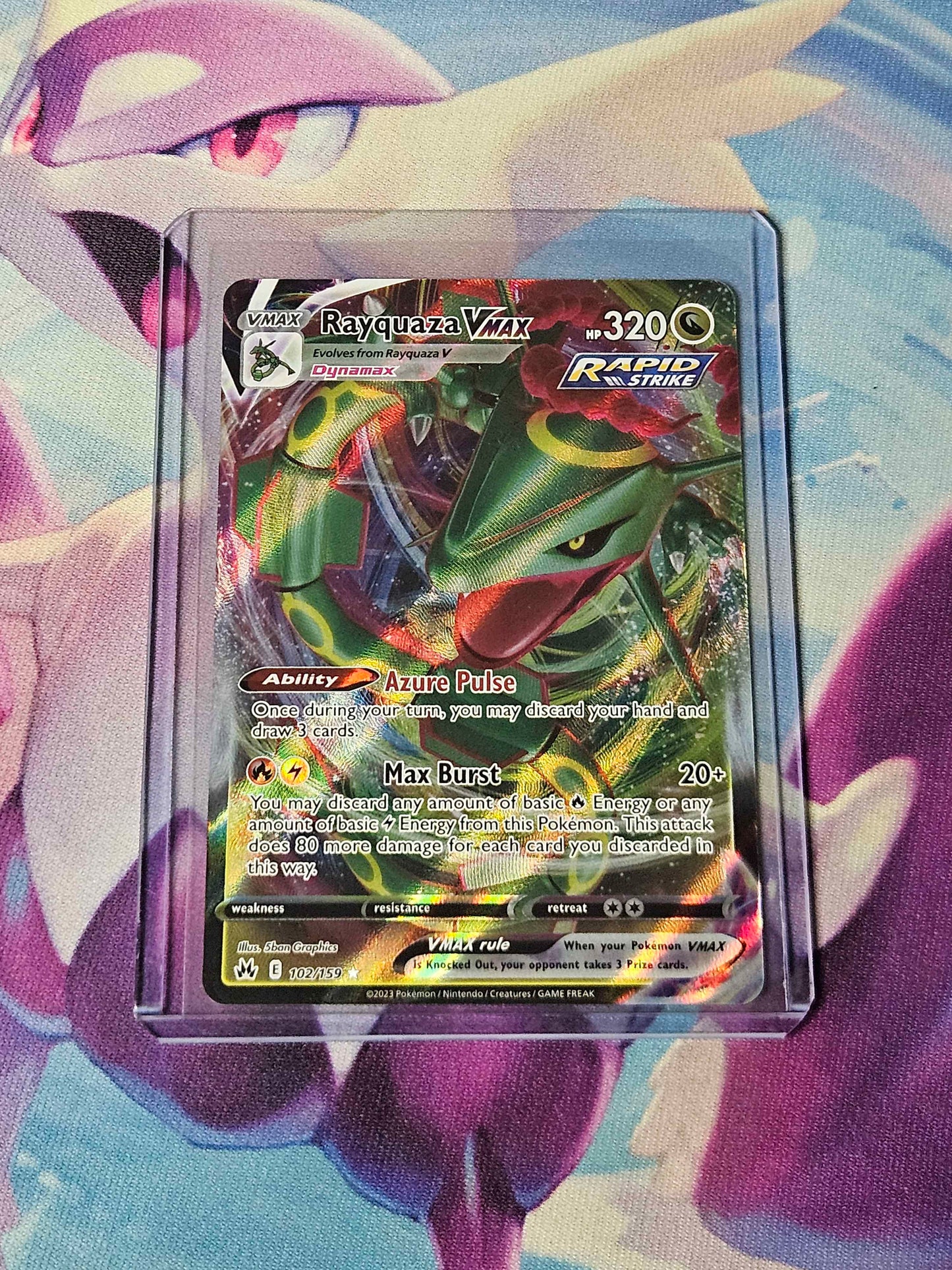 Rayquaza VMAX - 102/159 - Crown Zenith