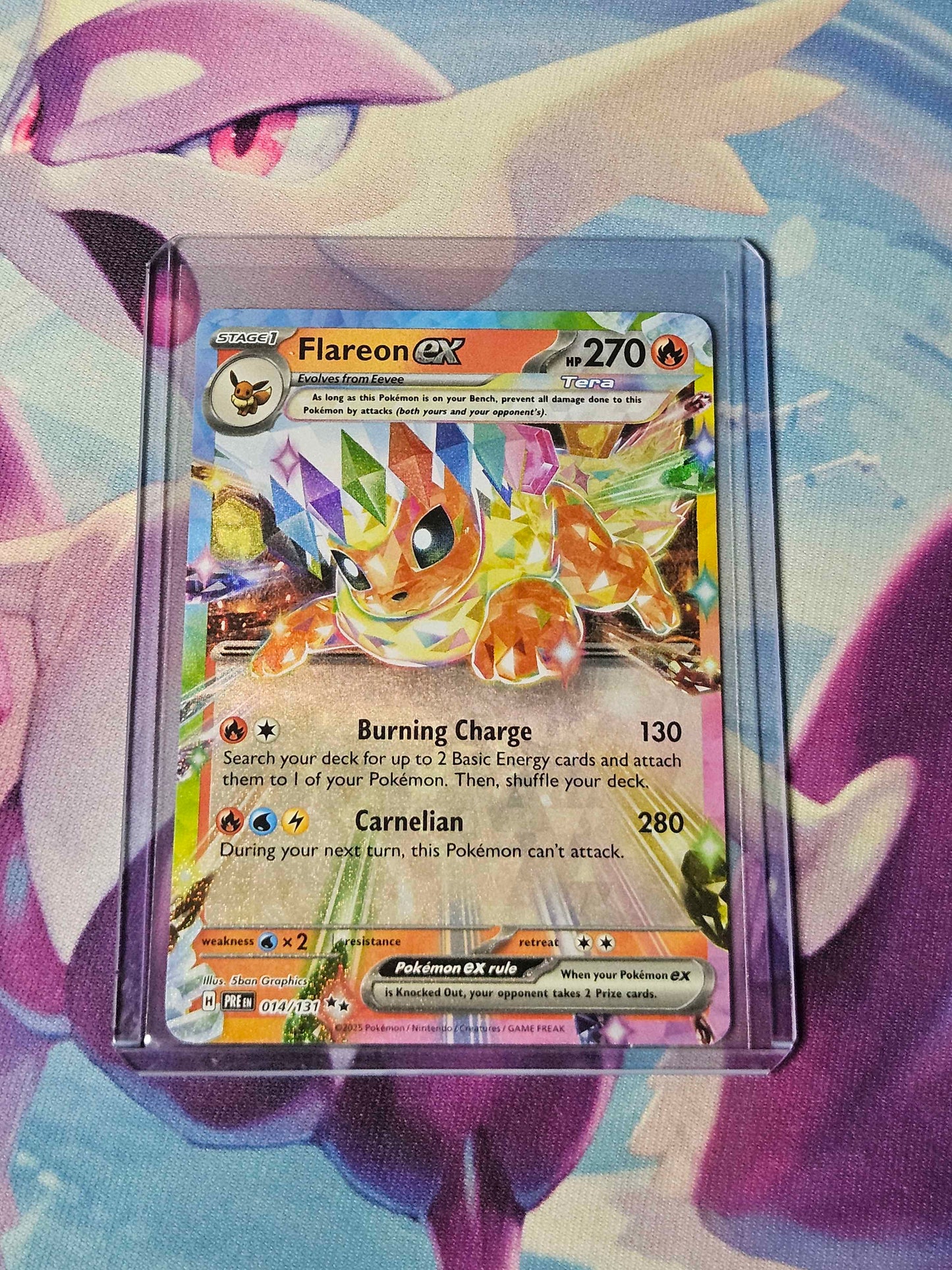 Flareon ex - 014/131 - Prismatic Evolutions