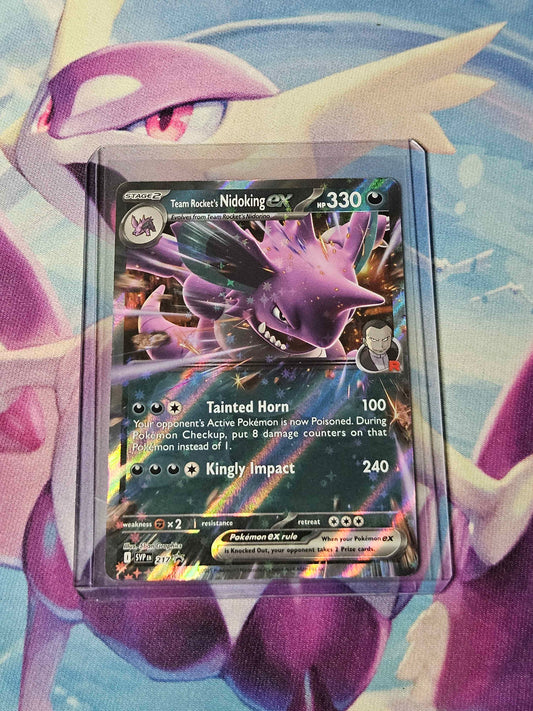 Team Rocket's Nidoking ex - 217 - Scarlet & Violet Promo