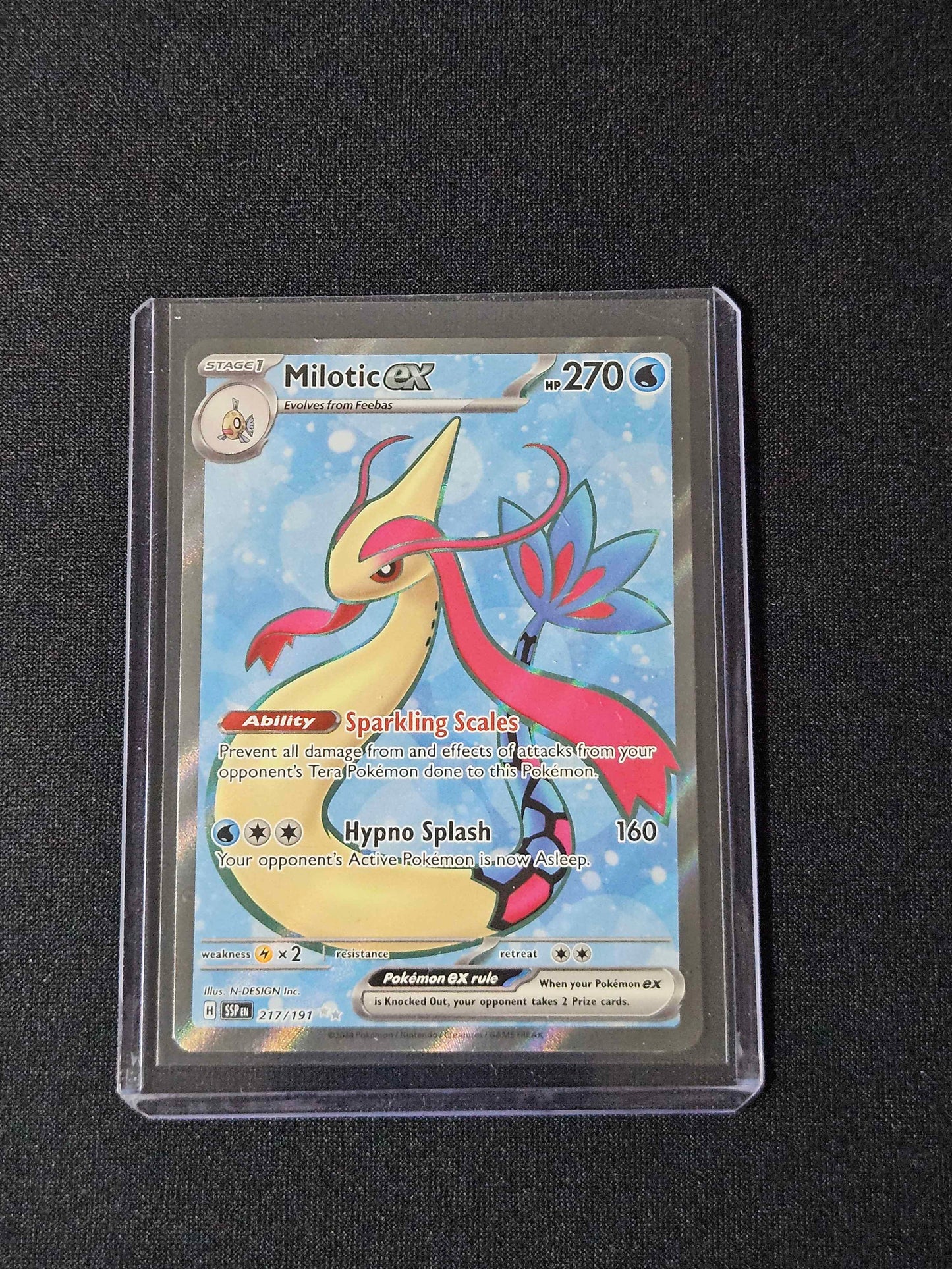 Milotic ex - 217/191 - Surging Sparks