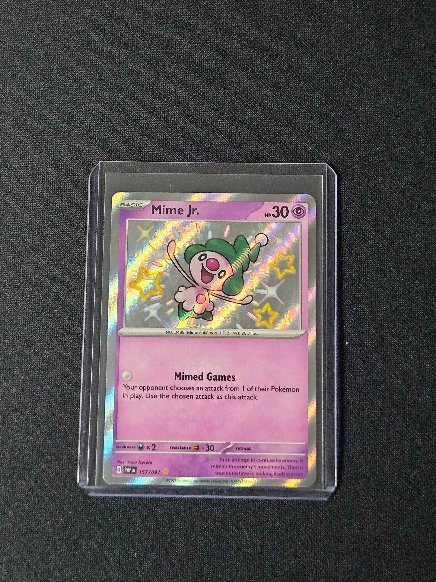 Mime Jr. - 157/091 - Paldean Fates