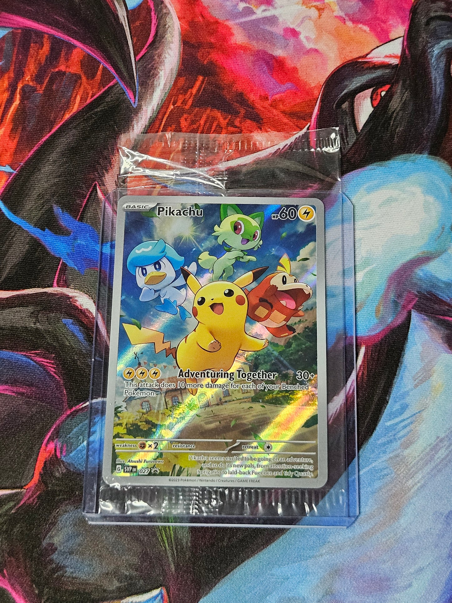 Pikachu - 027 - Scarlet & Violet Promo (SEALED)