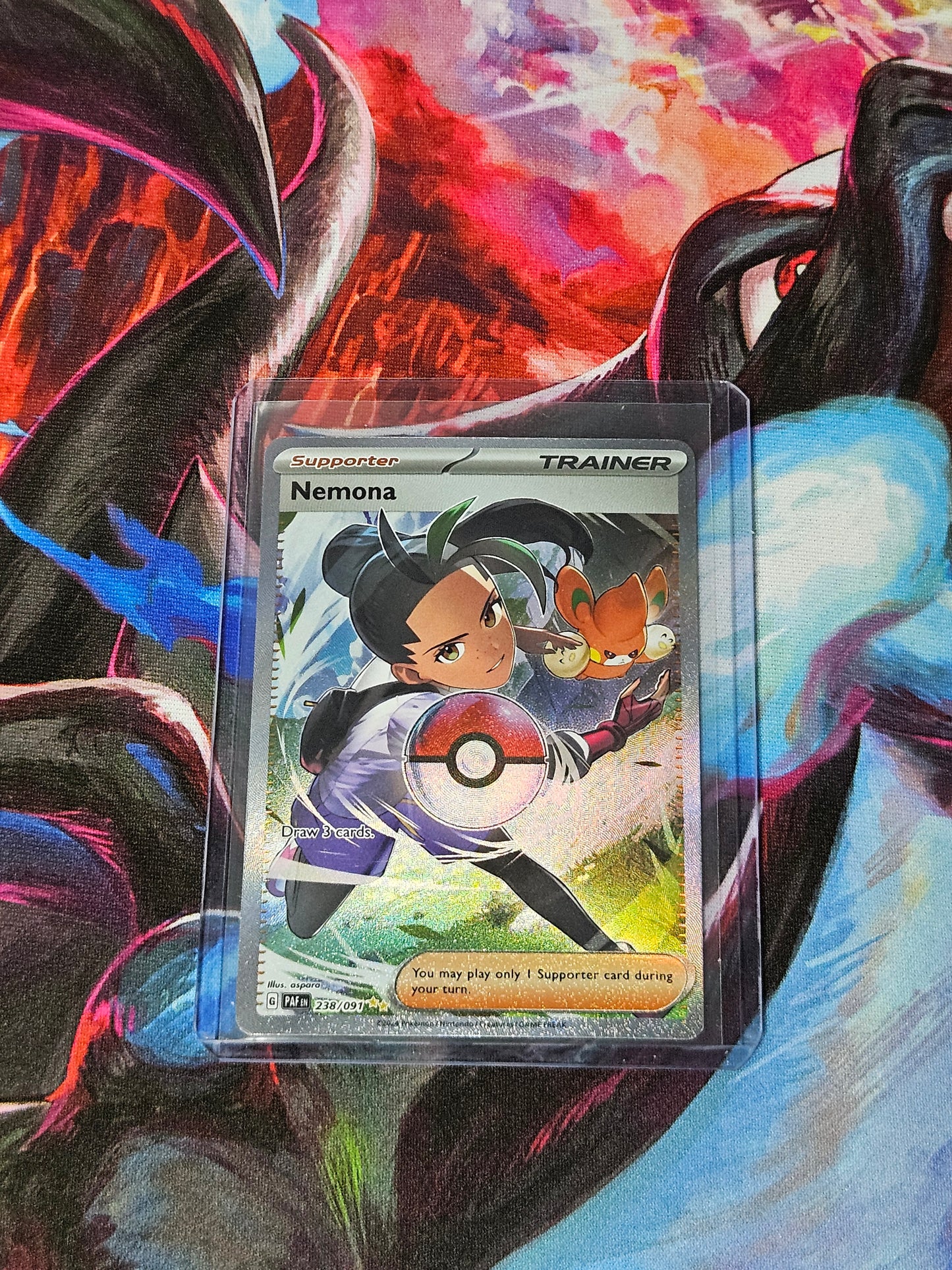 Nemona - 238/091 - Paldean Fates