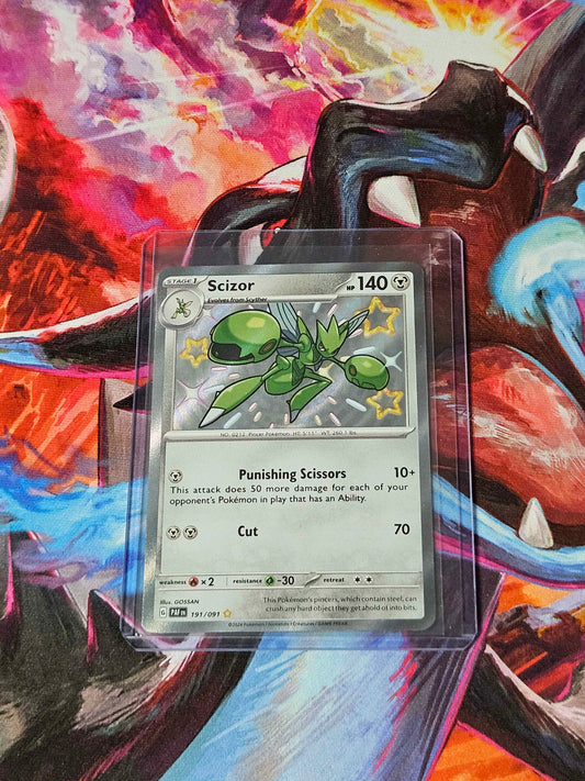 Scizor - 191/091 -  Paldean Fates