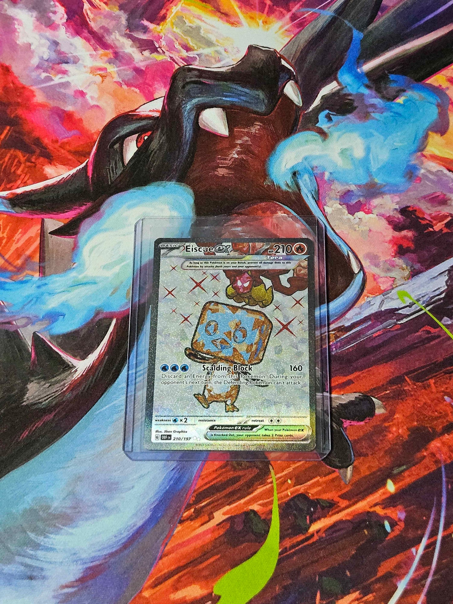 Eiscue ex - 210/197 - Obsidian Flames