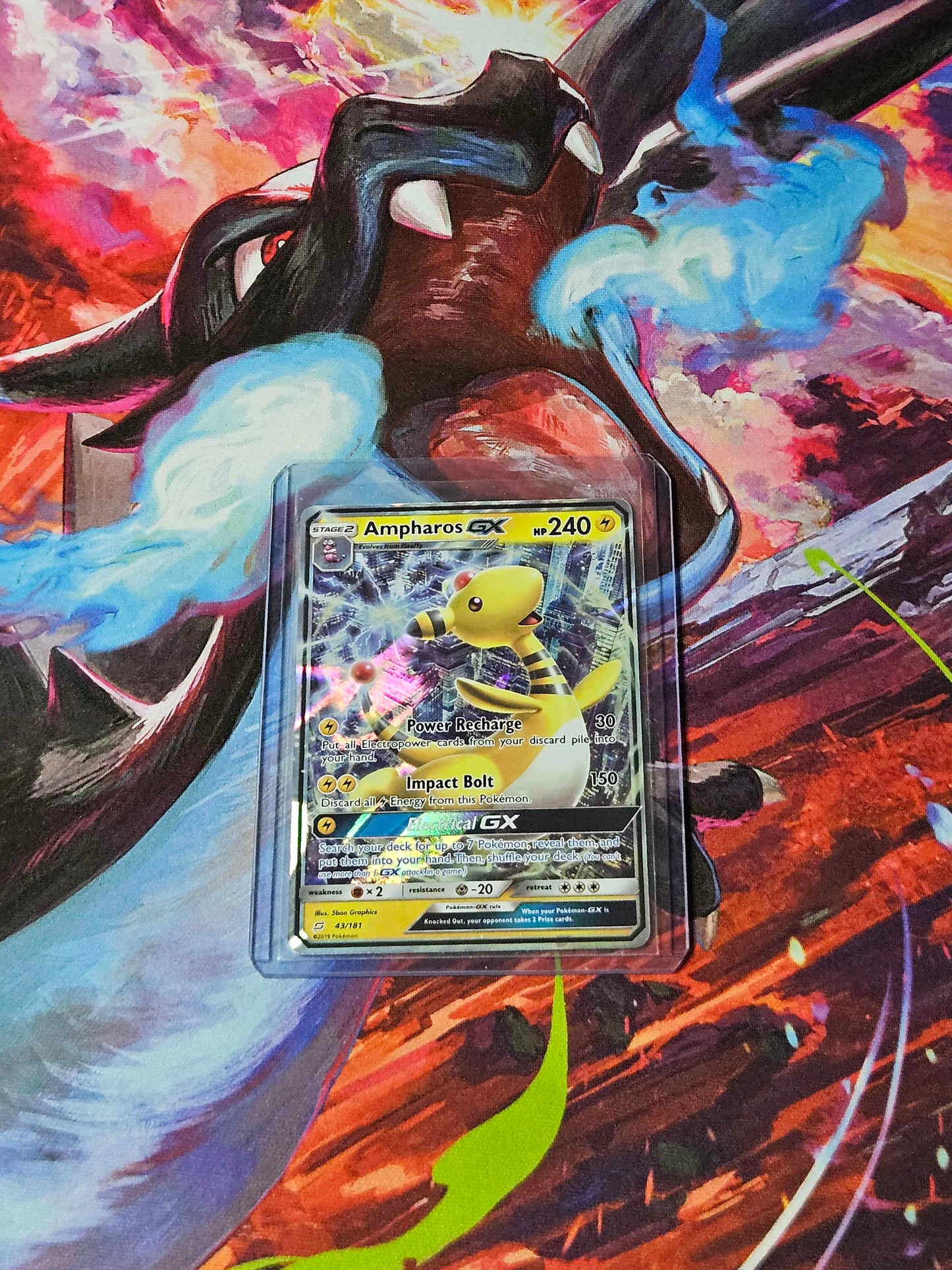 Ampharos GX - 43/181 - Team Up