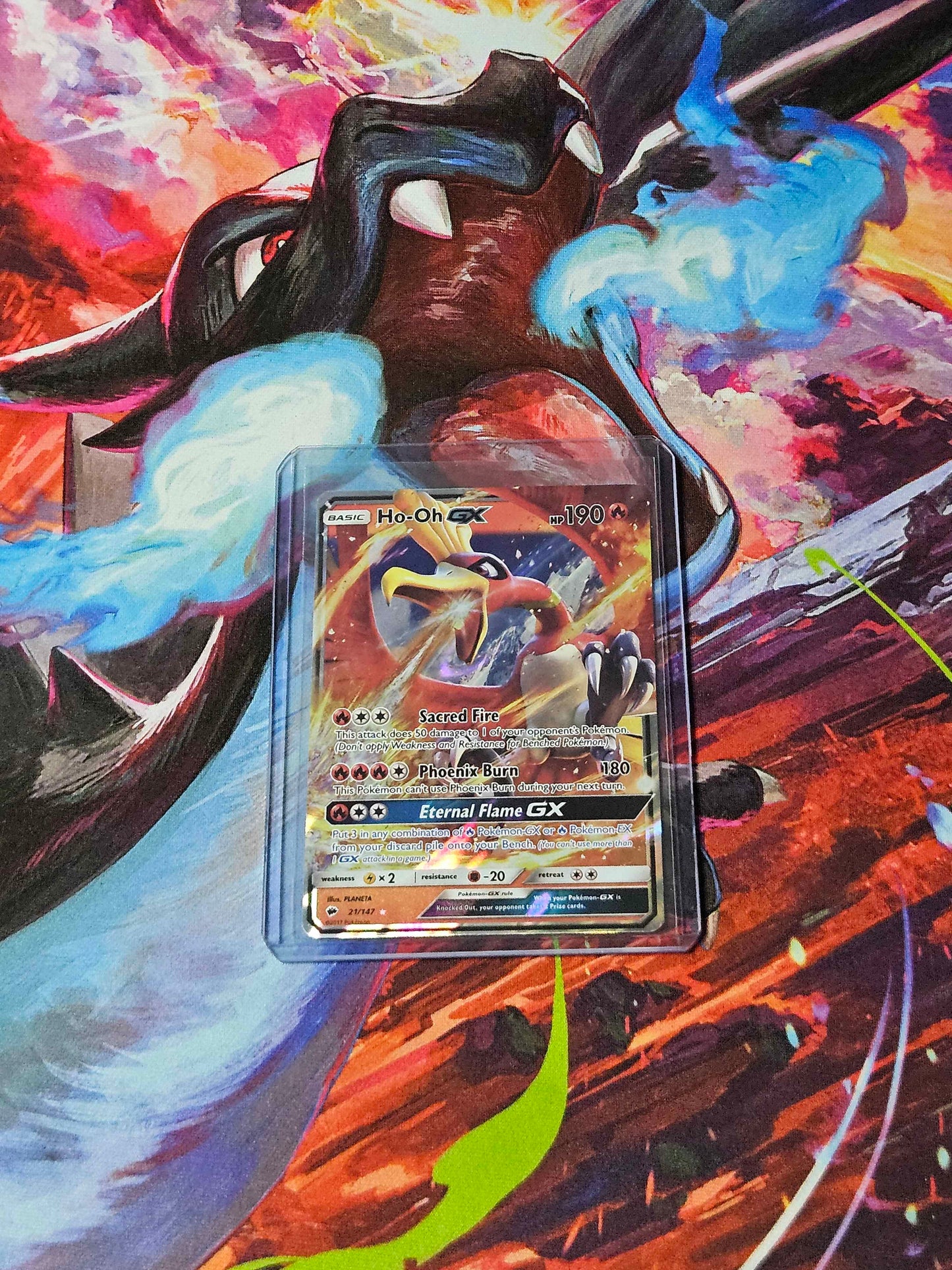Ho-Oh GX - 21/147 - Burning Shadows