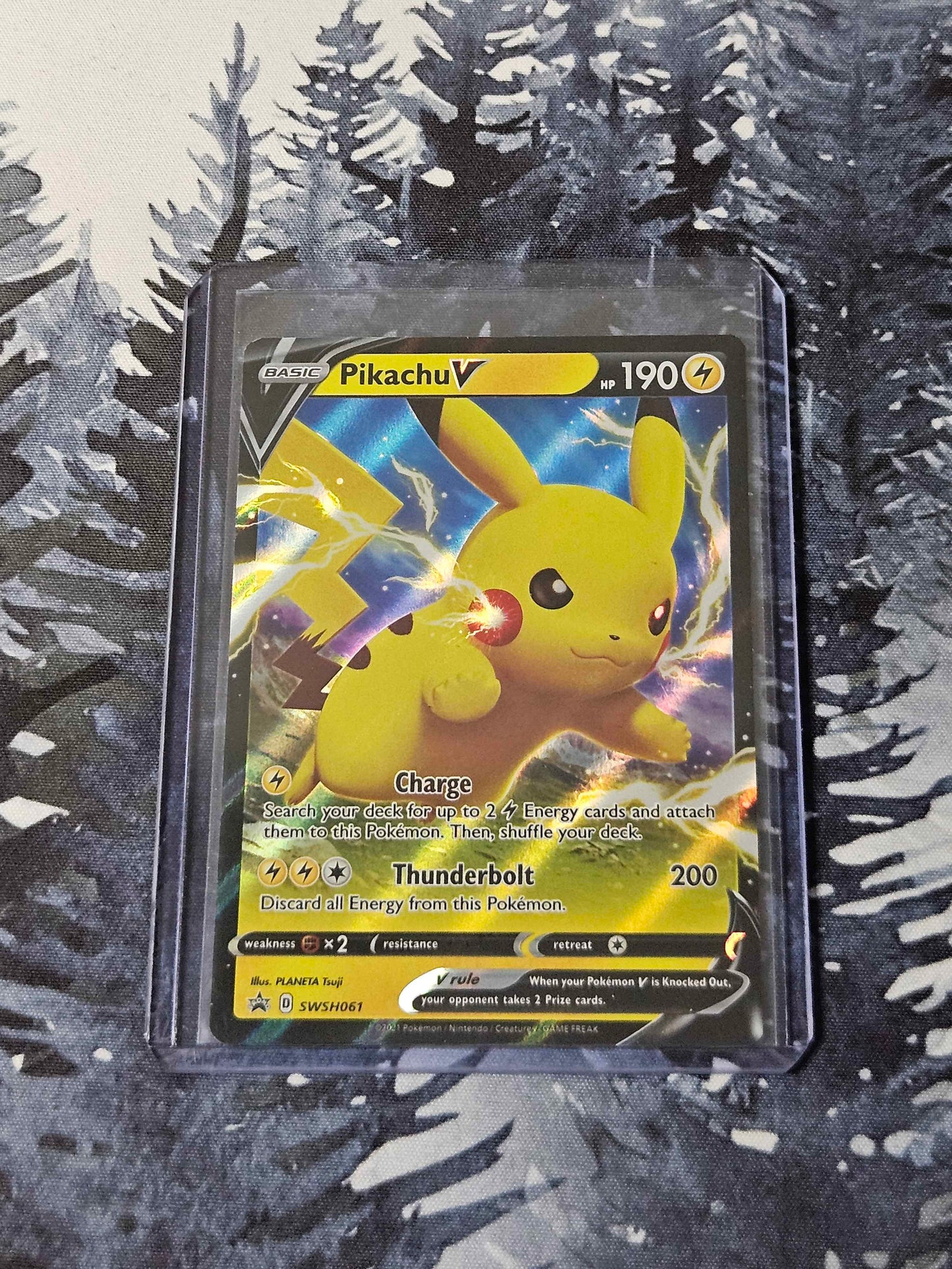 Pikachu V - SWSH061 - Sword & Shield Promo