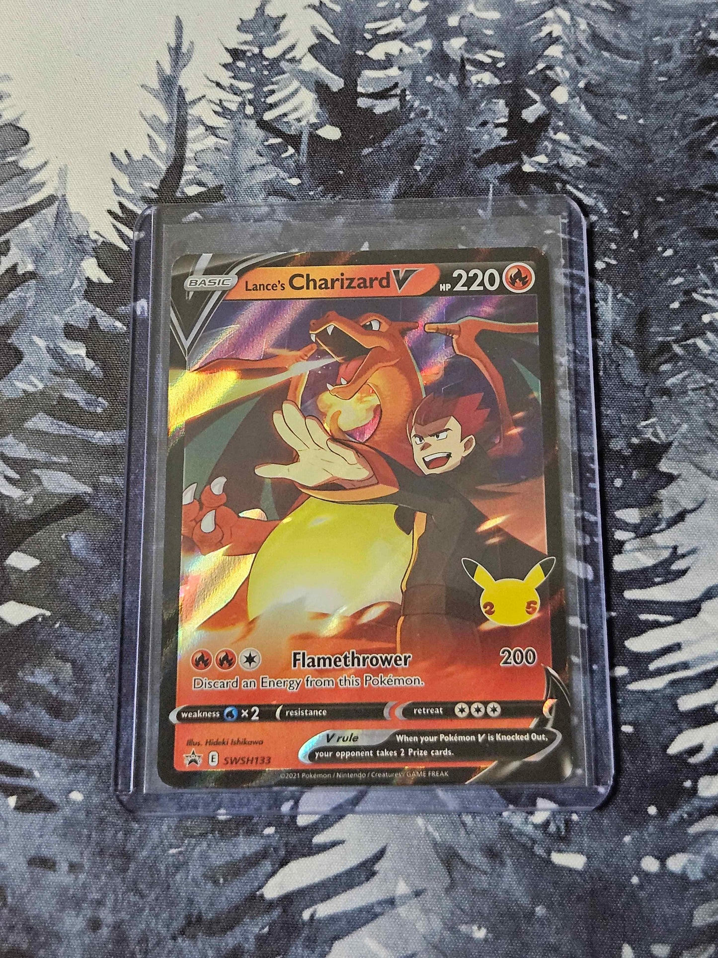 Lance's Charizard V - SWSH133 - Sword & Shield Promo