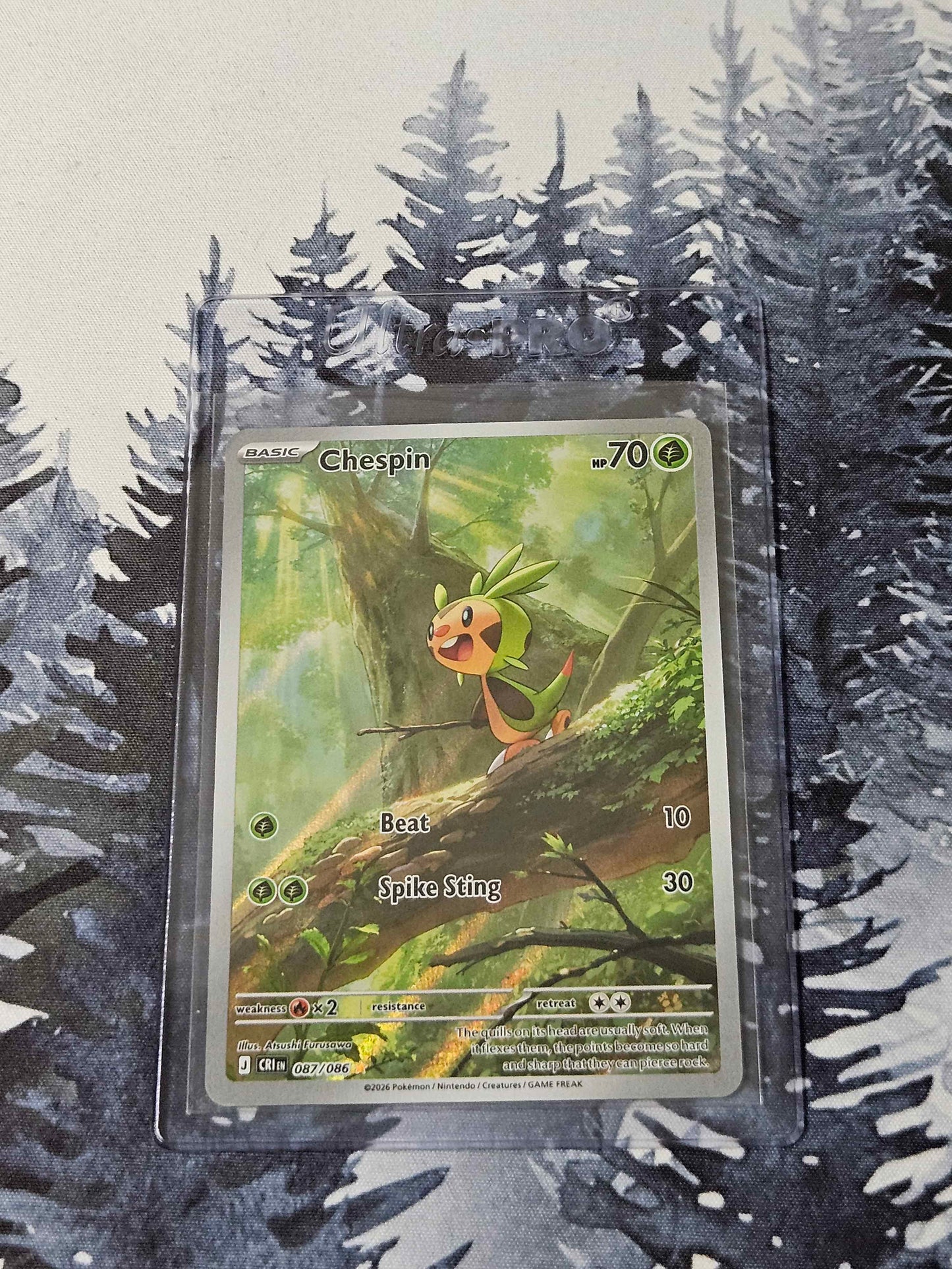 Chespin - 087/086 - Chaos Rising