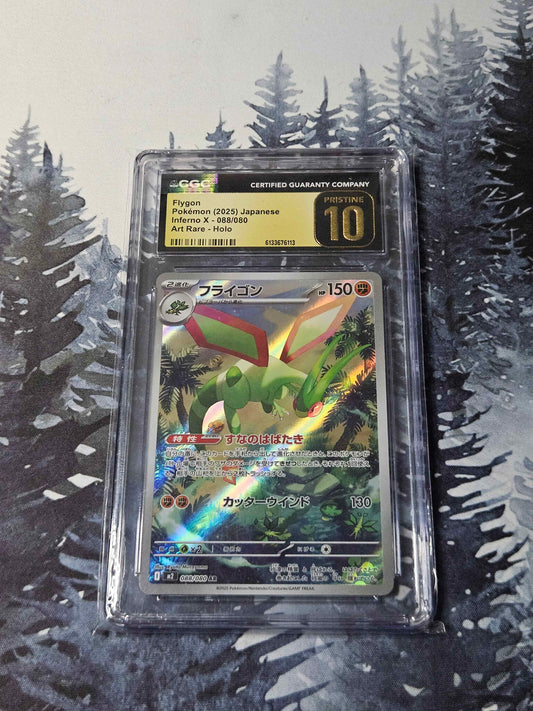 Flygon - 088/080 - JPN Inferno X - CGC Pristine 10