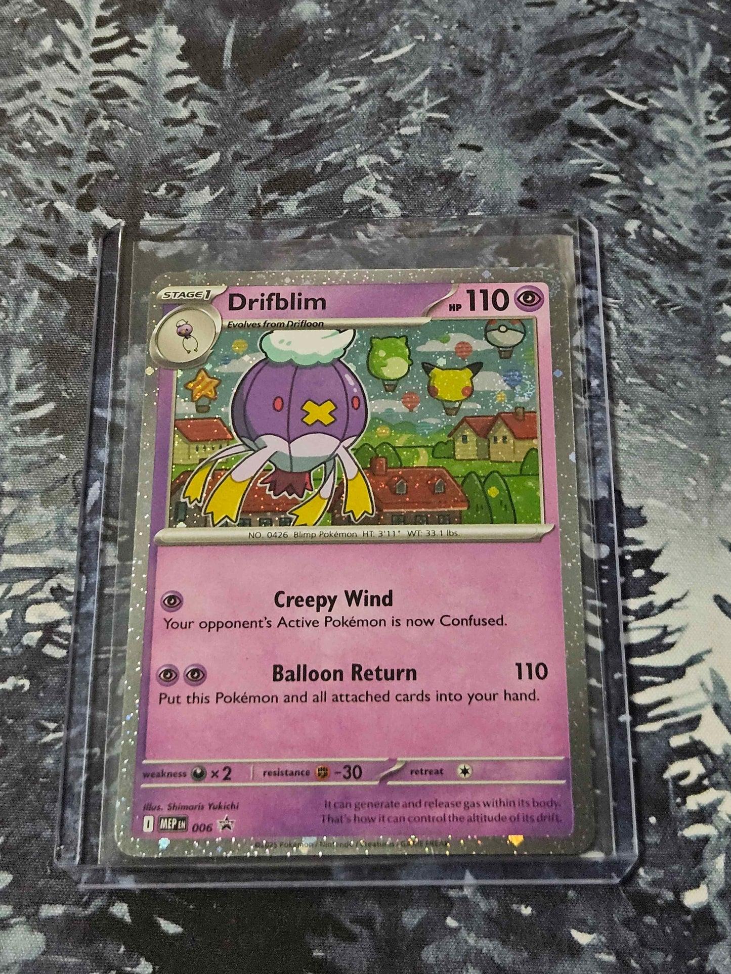 Drifblim - 006 (Cosmos Holo) - Mega Evolution Promo