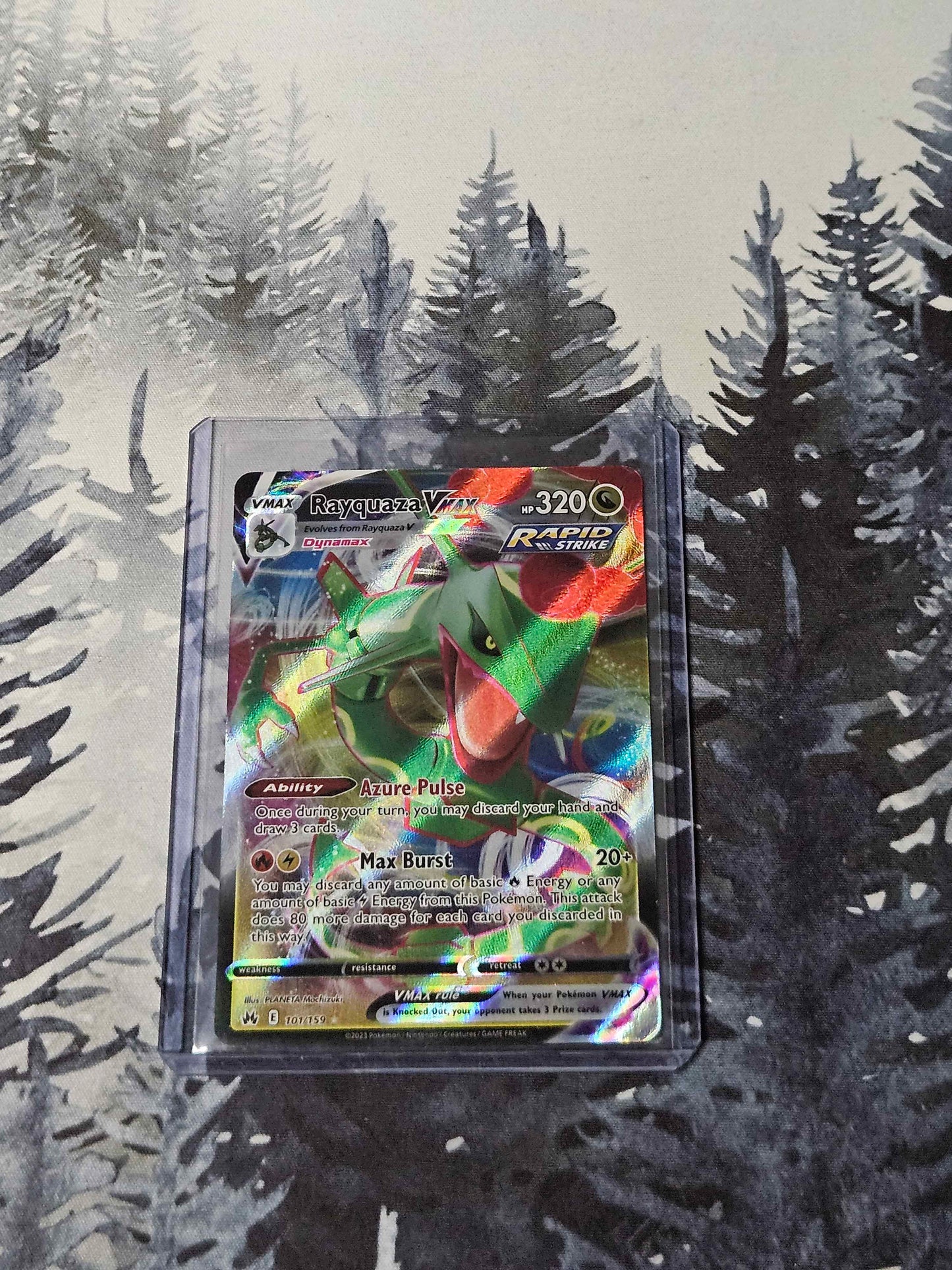 Rayquaza VMAX - 101/159 - Crown Zenith