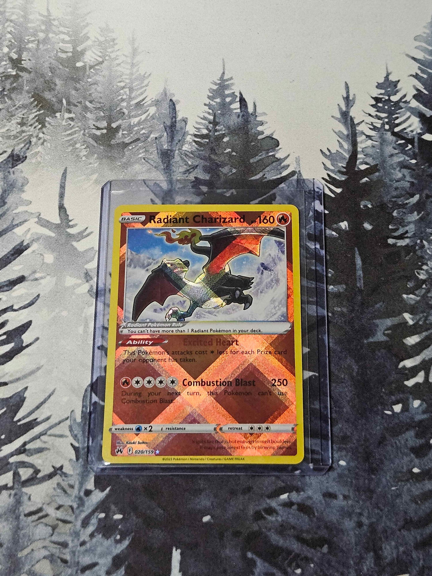 Radiant Charizard - 020/159 - Crown Zenith