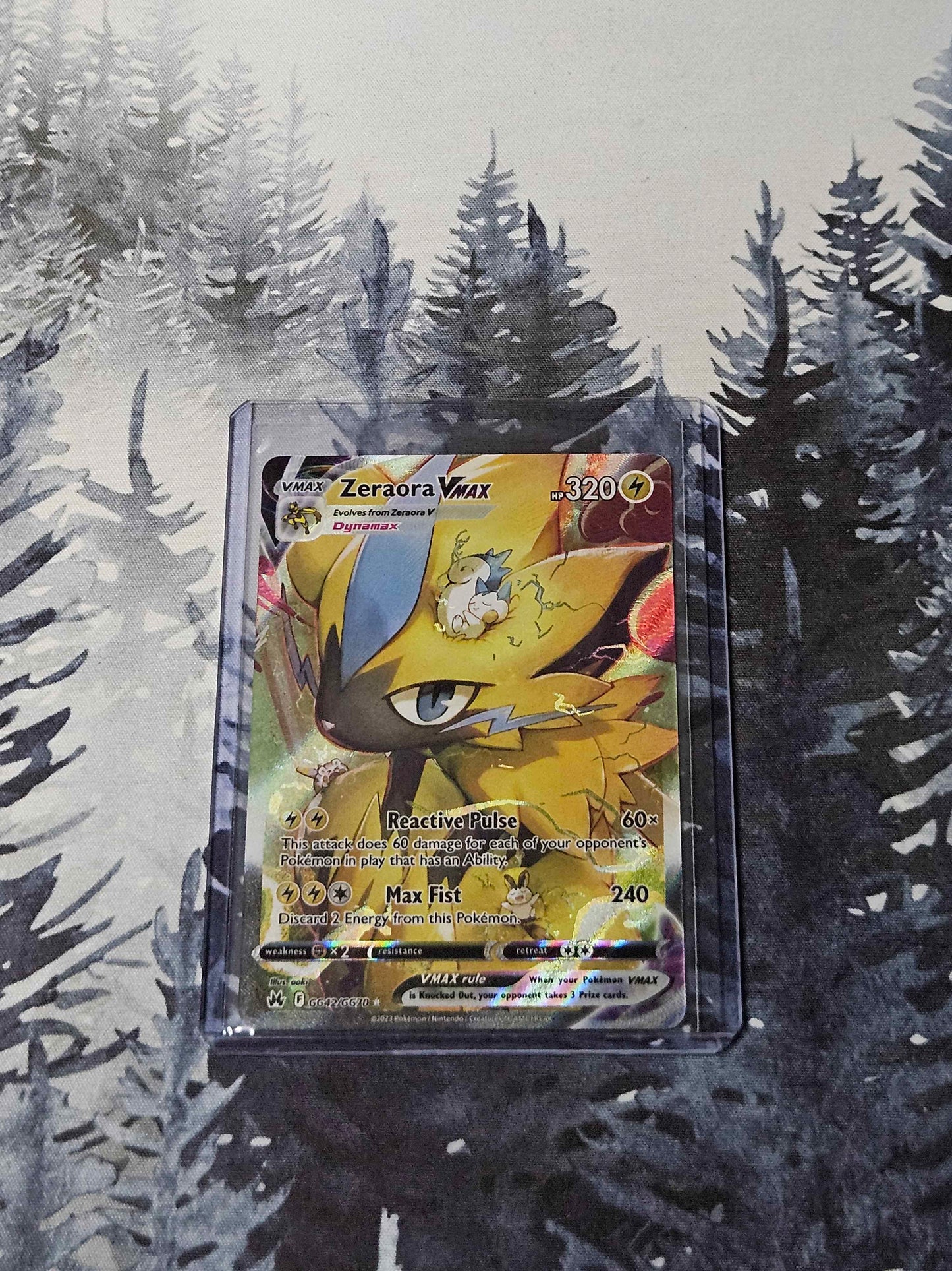 Zeraora VMAX - GG42/GG70 - Crown Zenith: Galarian Gallery