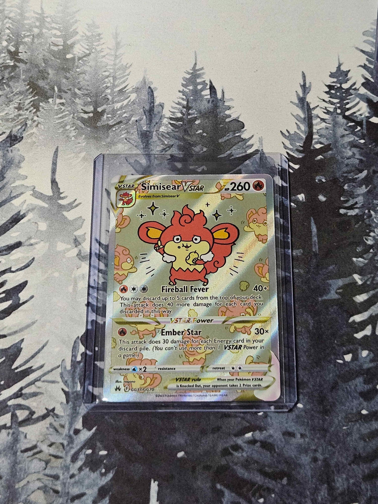 Simisear VSTAR - GG37/GG70 - Crown Zenith: Galarian Gallery