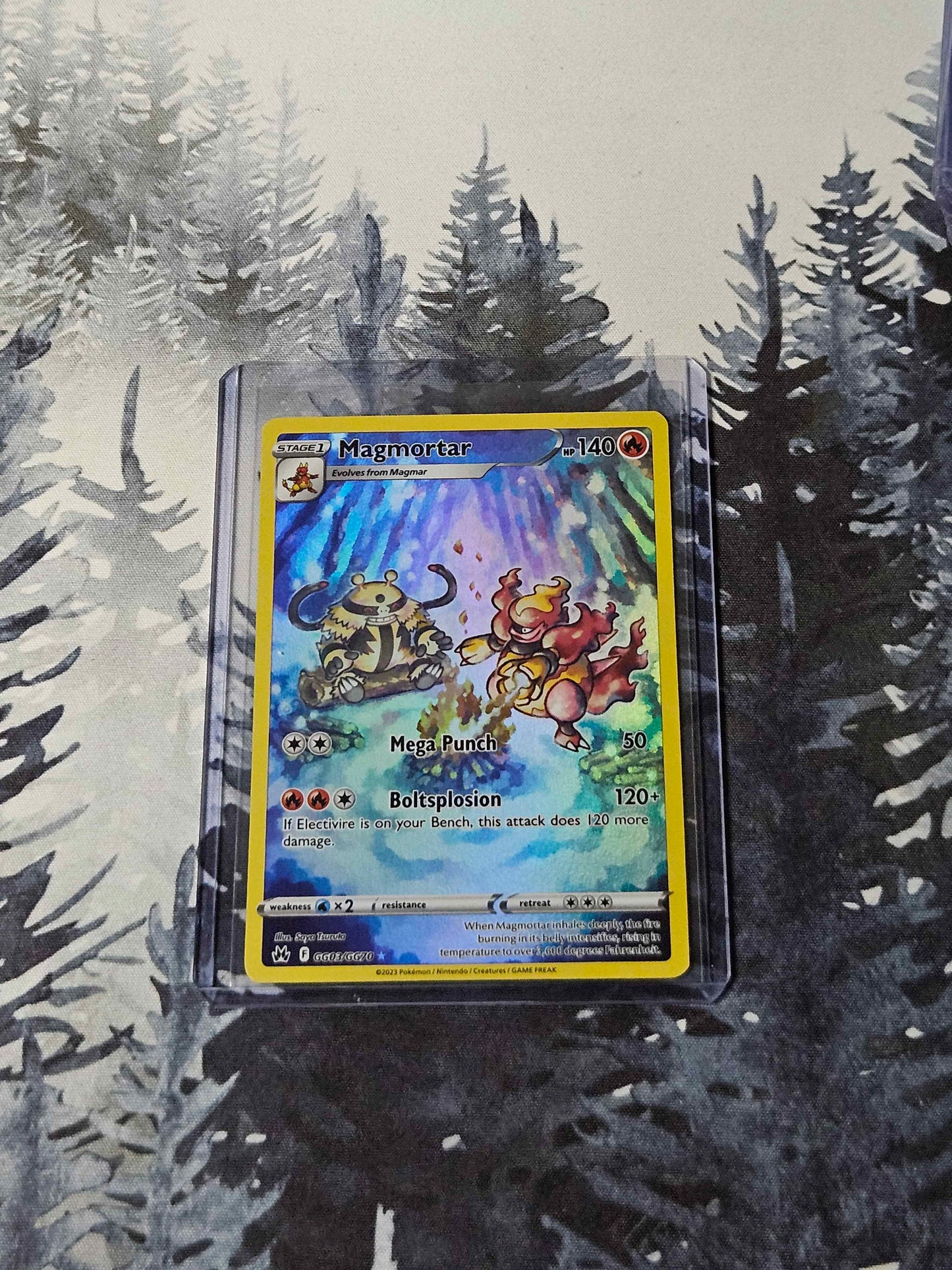 Magmortar - GG03/GG70 - Crown Zenith: Galarian Gallery