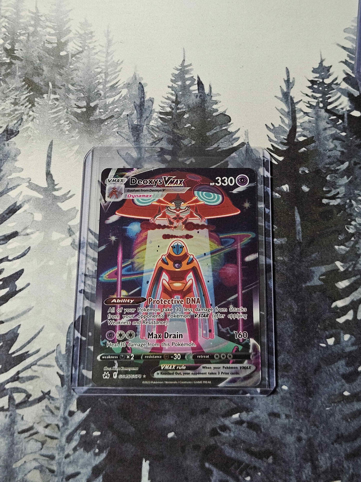 Deoxys VMAX - GG45/GG70 - Crown Zenith: Galarian Gallery