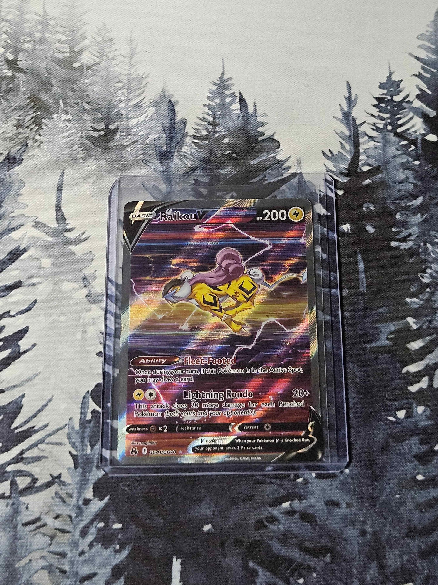 Raikou V - GG41/GG70 - Crown Zenith: Galarian Gallery