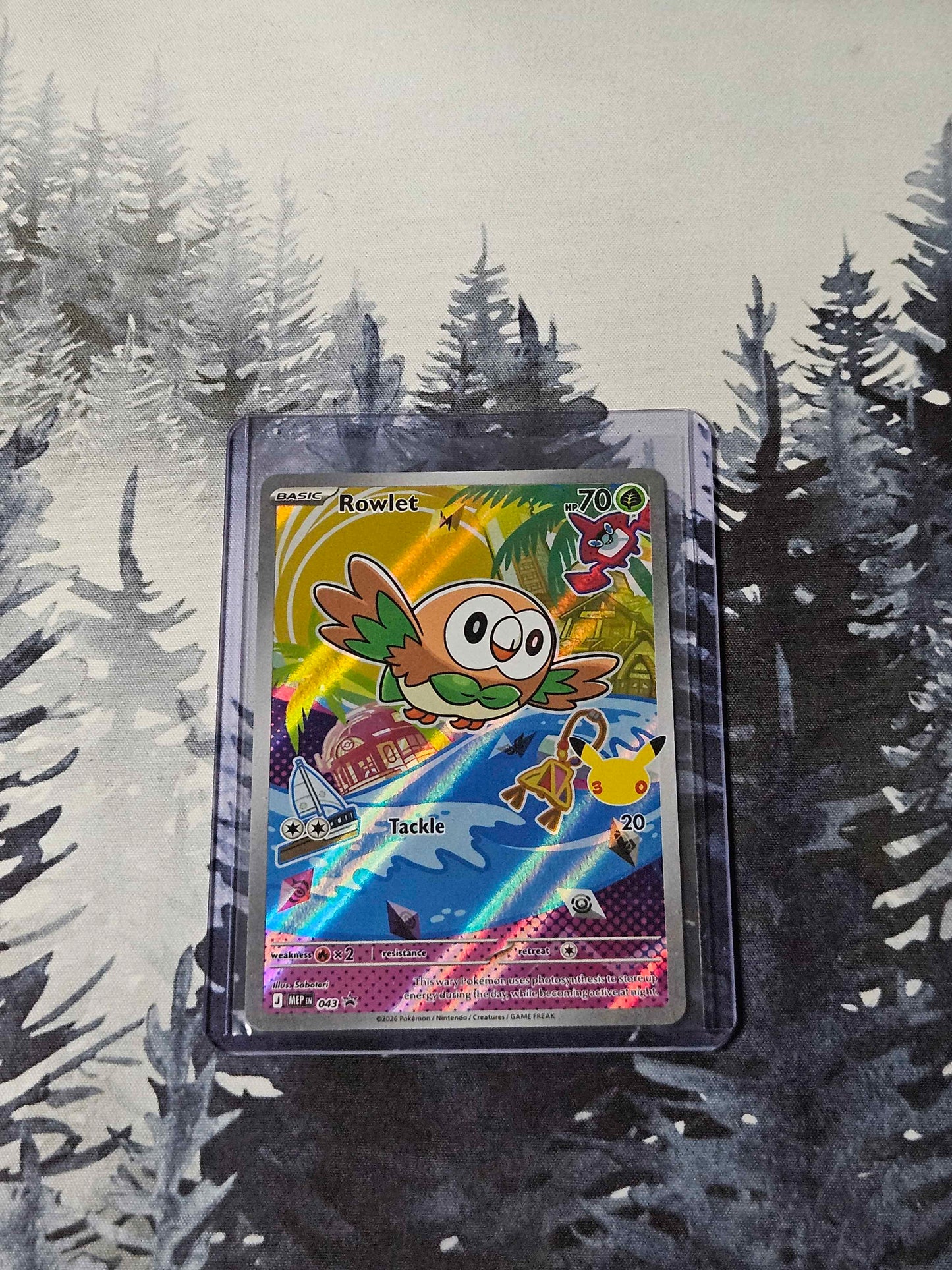 Rowlet - 043 - Mega Evolution Promo