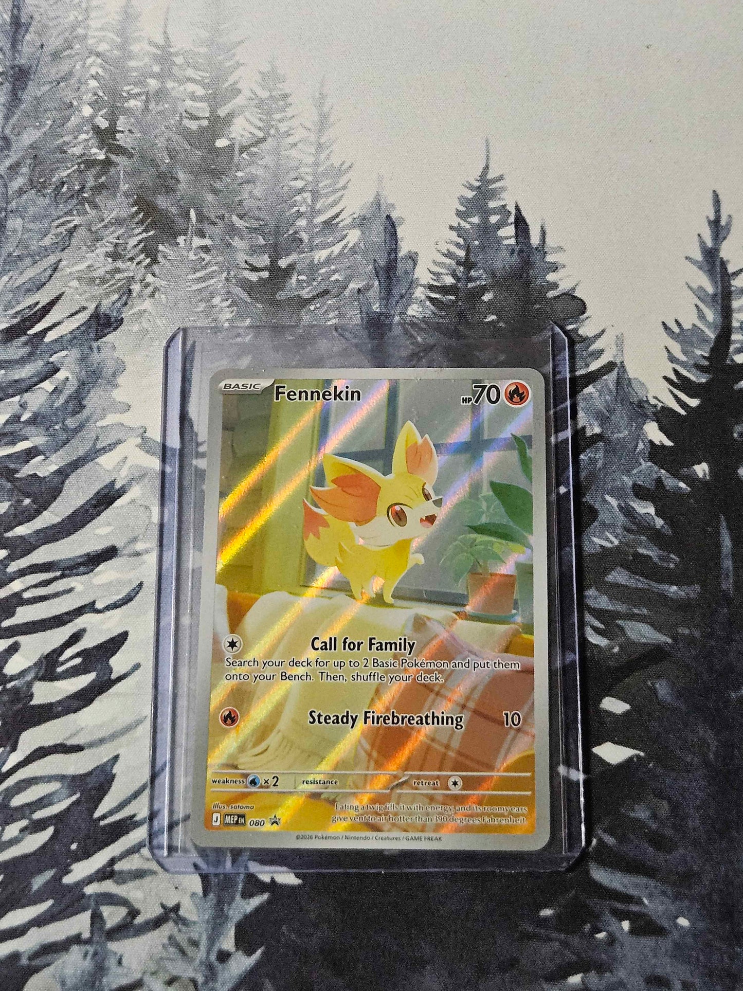 Fennekin - 080 - Mega Evolution Promo