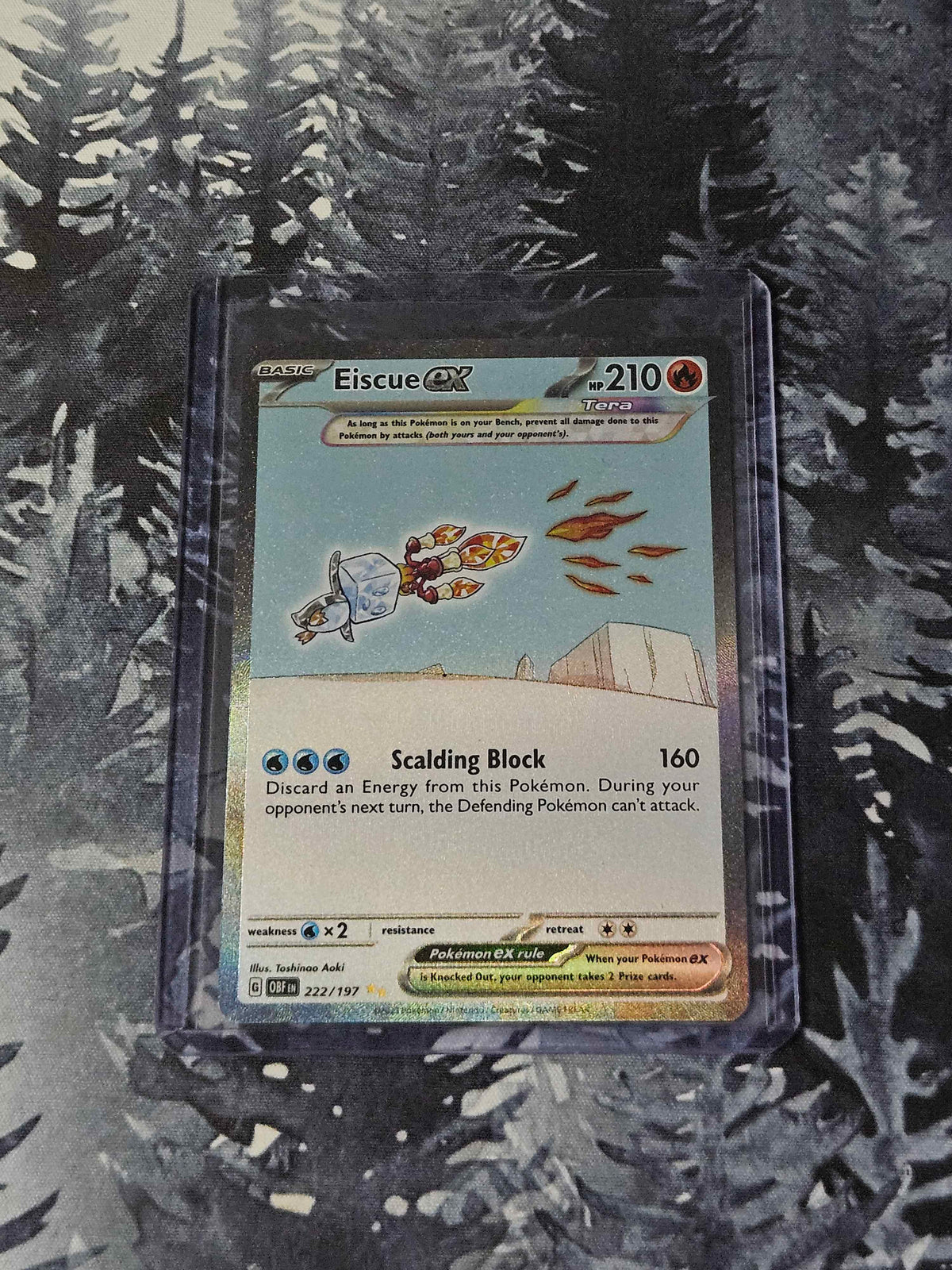 Eiscue ex - 222/197 - Obsidian Flames