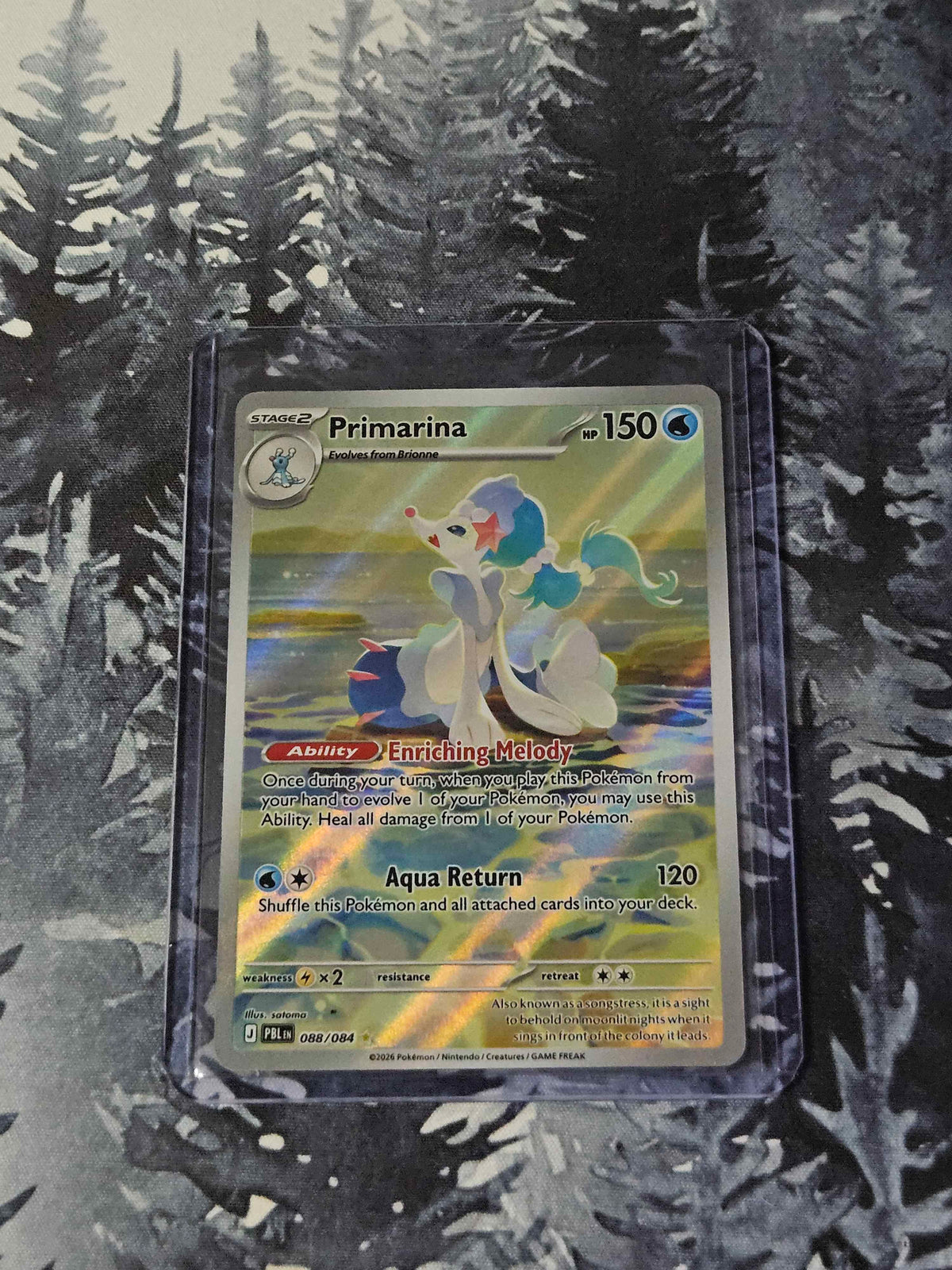 Primarina - 088/084 - Pitch Black