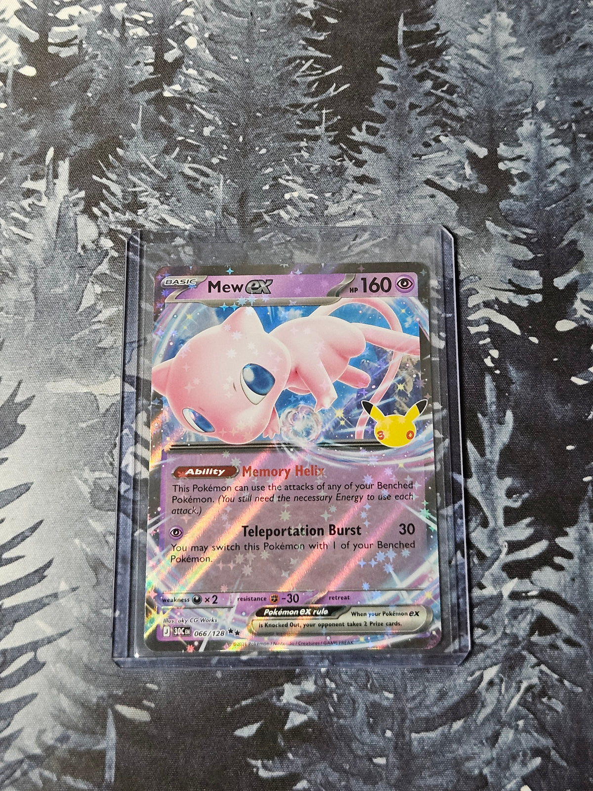 Mew ex - 066/128 - 30th Celebration