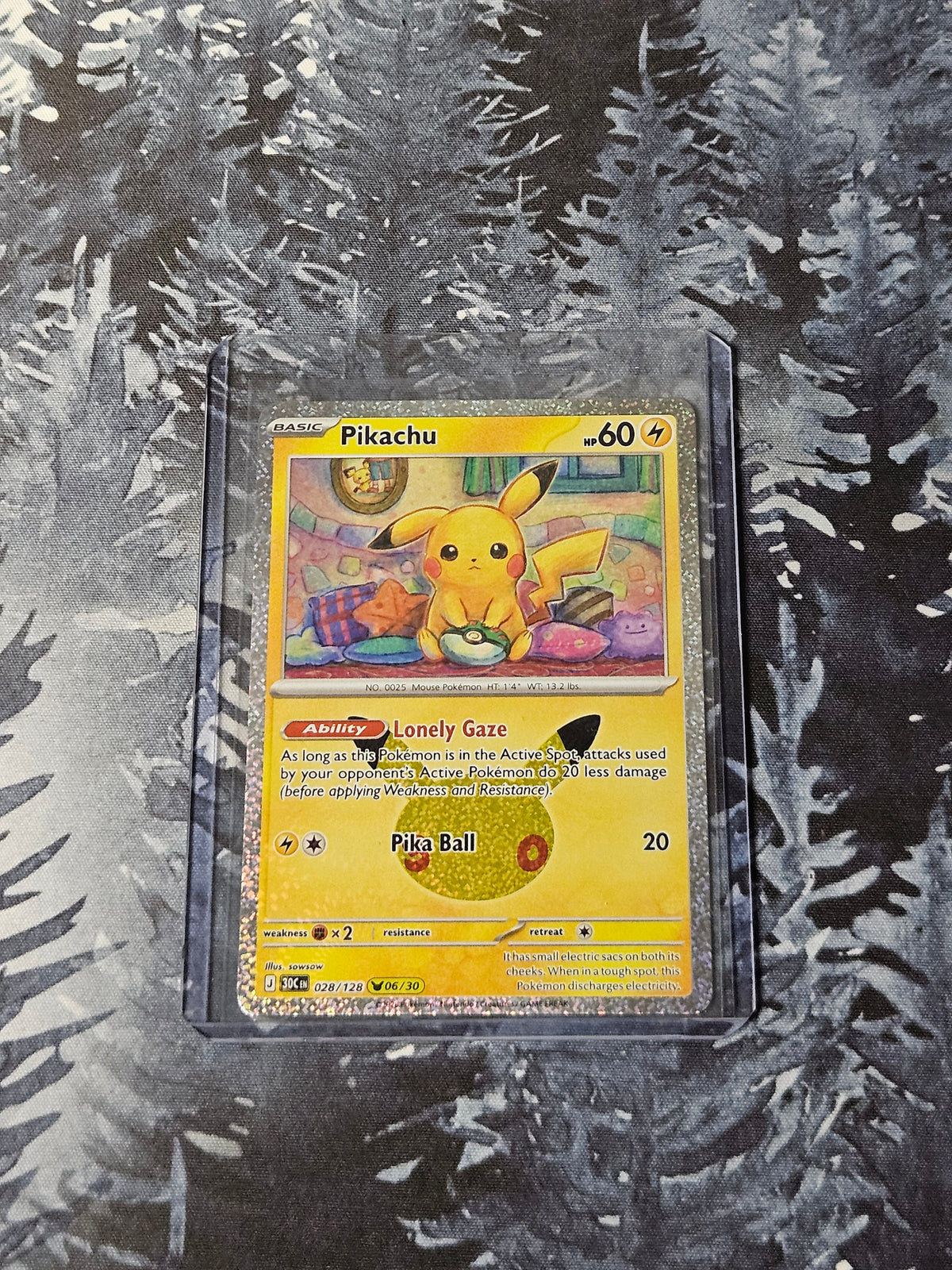 Pikachu #6 - 028/128 - 30th Celebration
