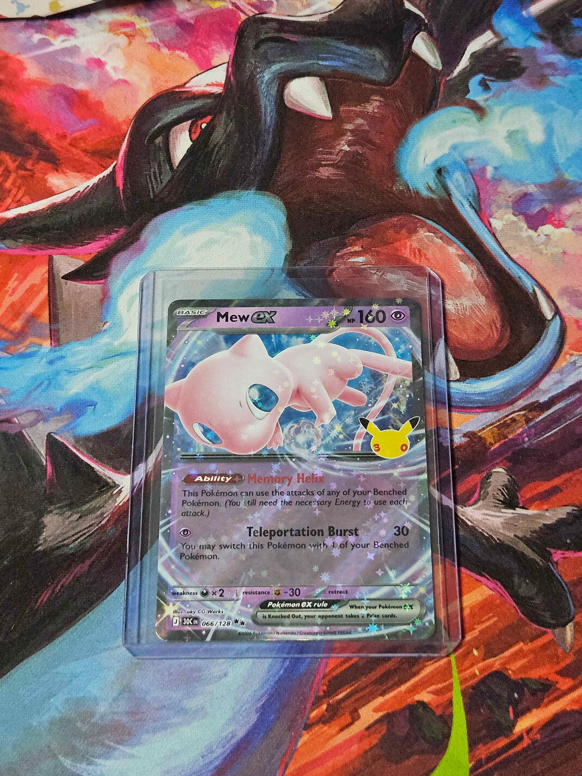 Mew ex - 066/128 - 30th Celebration