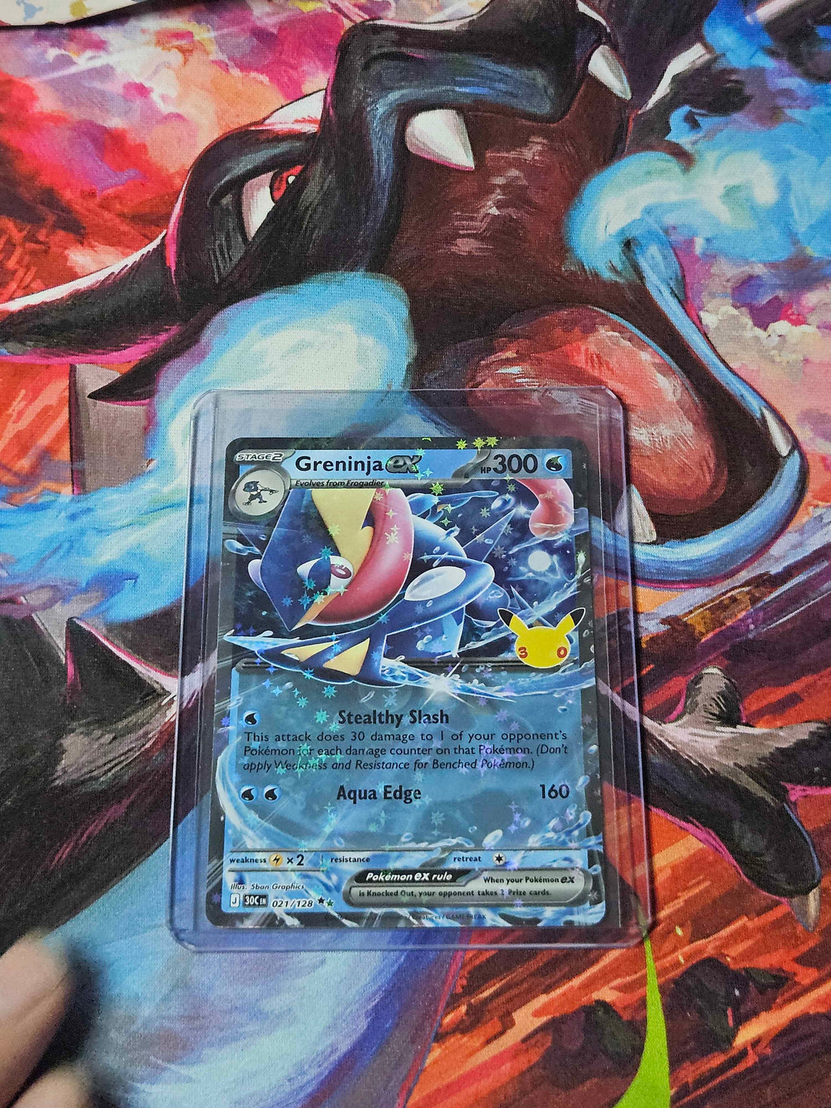 Greninja ex - 021/128 - 30th Celebration