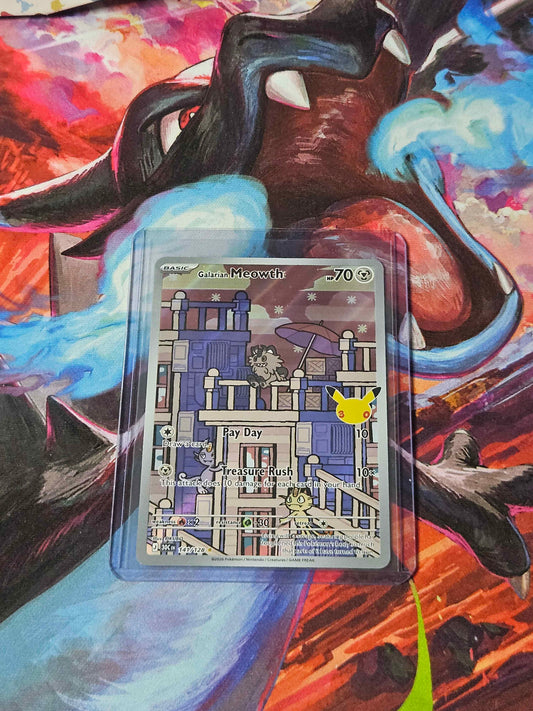 Galarian Meowth - 141/128 - 30th Celebration