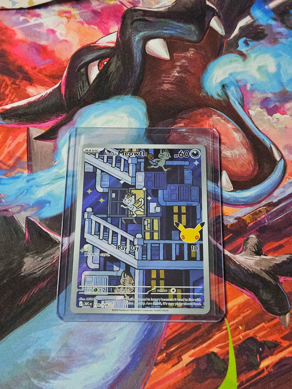 Alolan Meowth - 139/128 - 30th Celebration