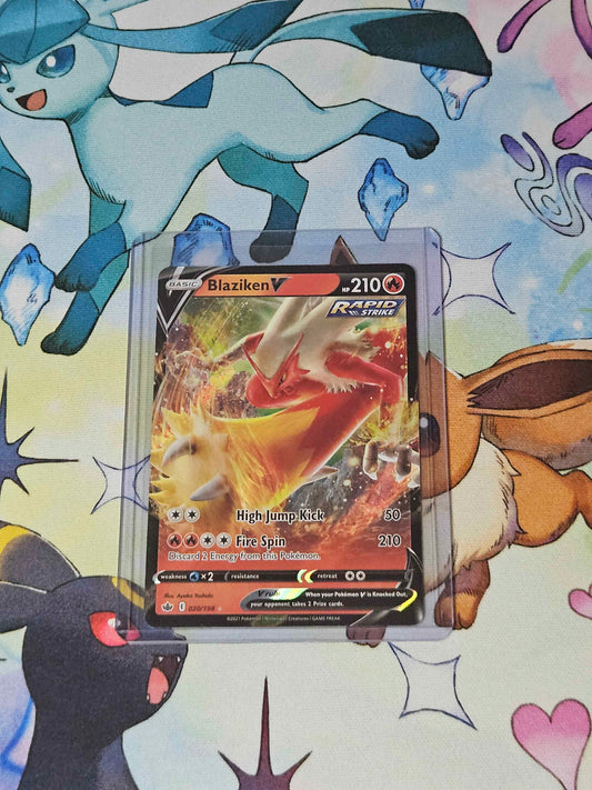 Blaziken V - 020/198 - Chilling Reign