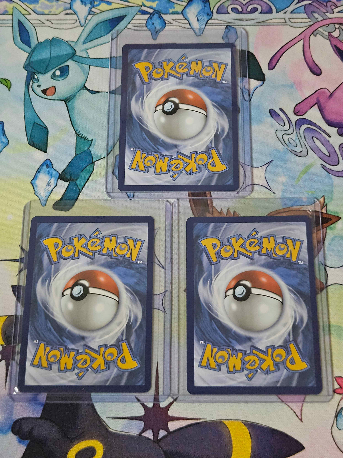 Bulbasaur, Charmander, & Squirtle Cosmos Holo Promo Set - 151 Poster Collection