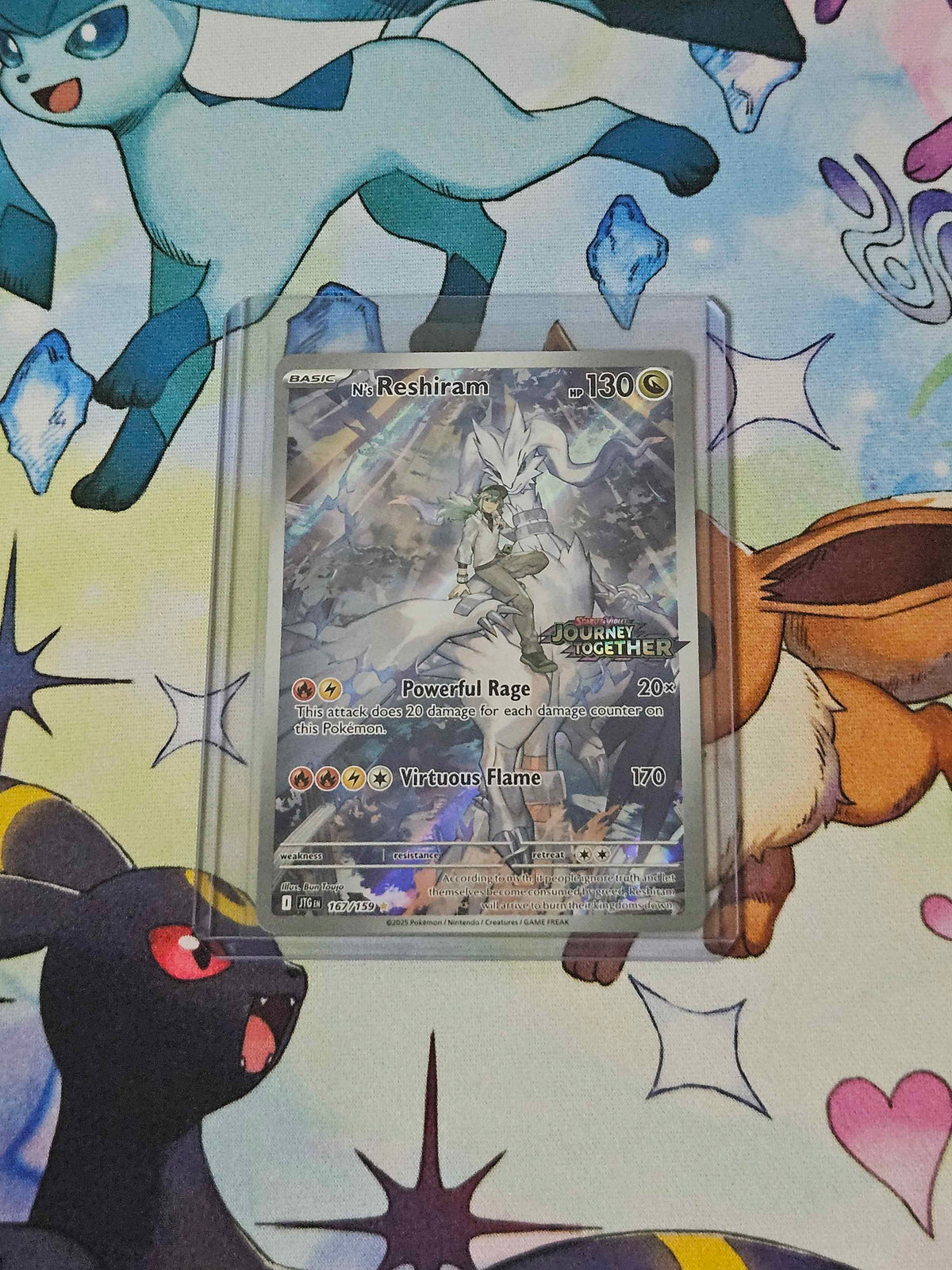 N's Reshiram STAMPED - 167/159 - Journey Together