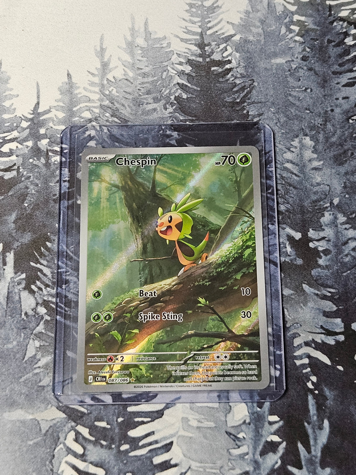 Chespin - 087/086 - Chaos Rising