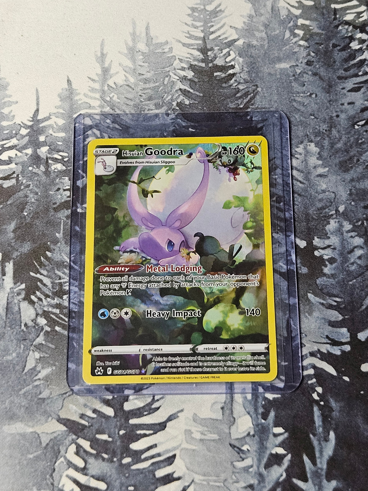 Hisuian Goodra (LP) - Crown Zenith: Galarian Gallery