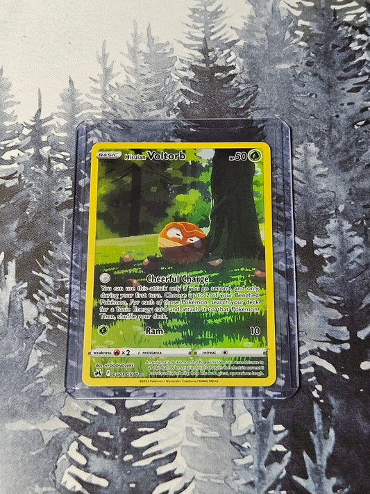 Hisuian Voltorb (LP) - Crown Zenith: Galarian Gallery