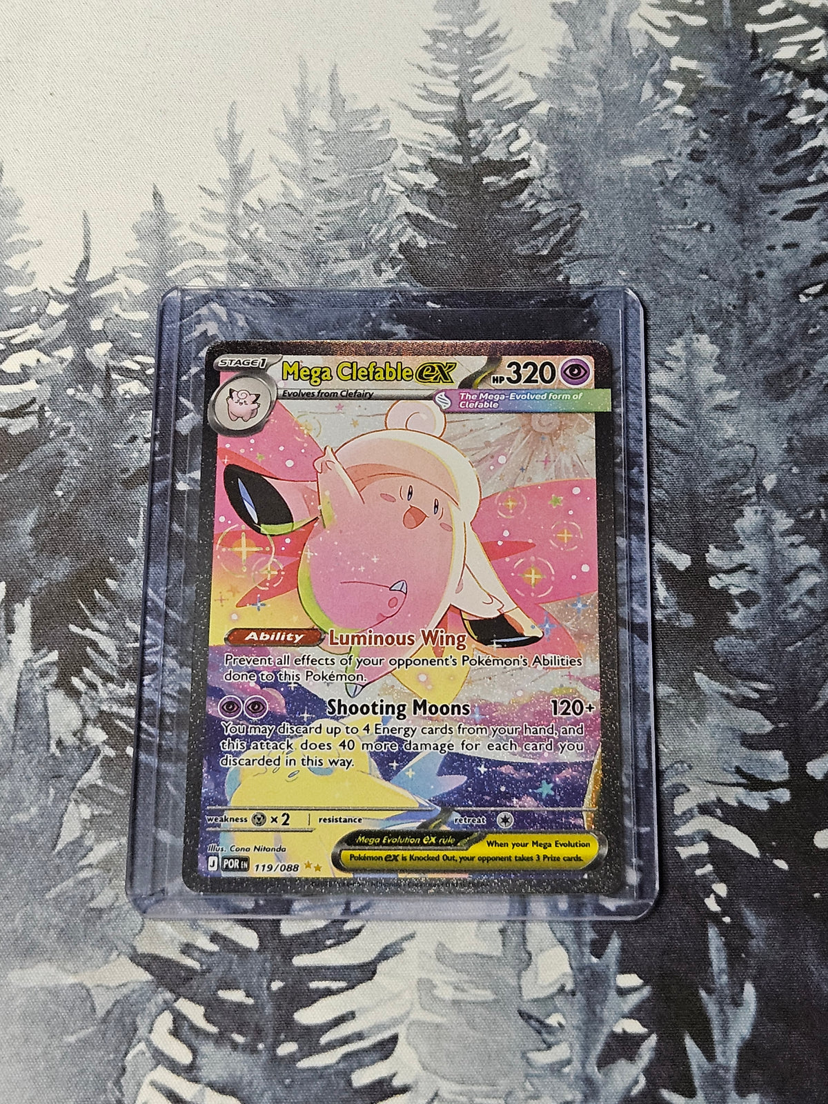 Mega Clefable ex - 119/088 - Perfect Order