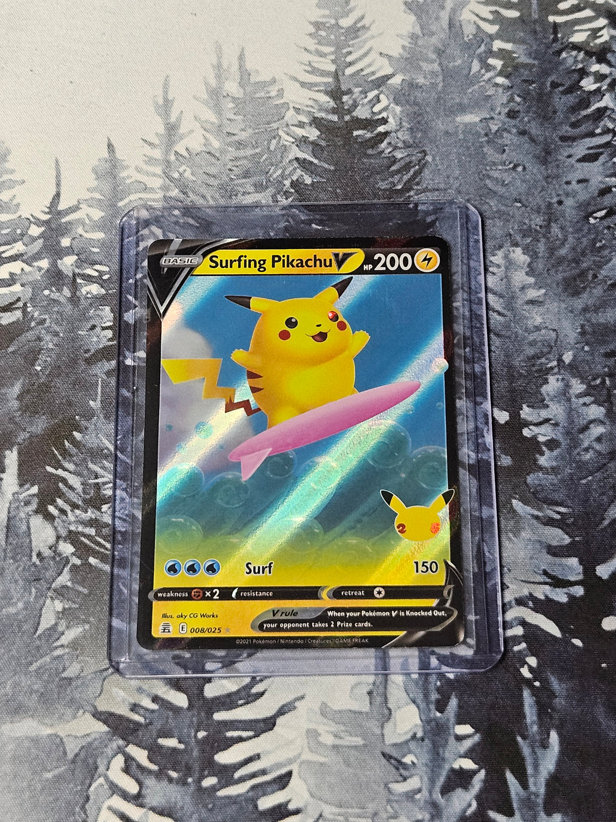 Surfing Pikachu V - Celebrations