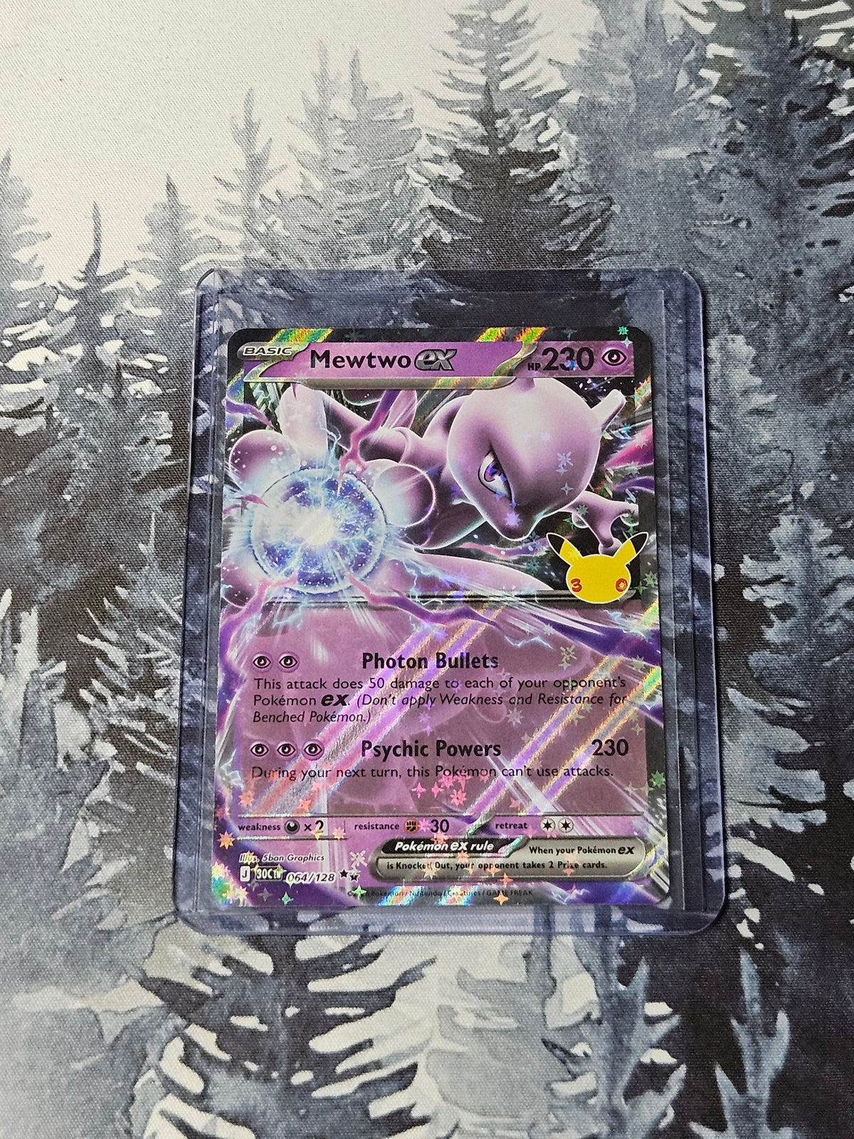 Mewtwo ex - 064/128 - 30th Celebration