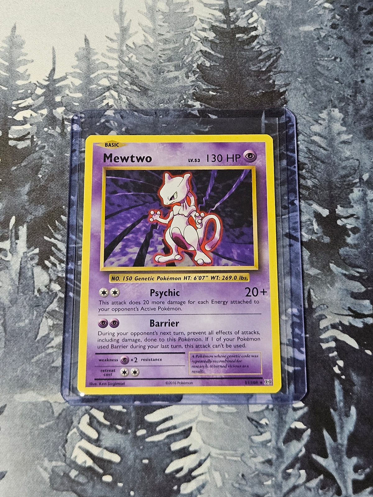 Mewtwo (Normal) (LP) - 51/108 - Evolutions