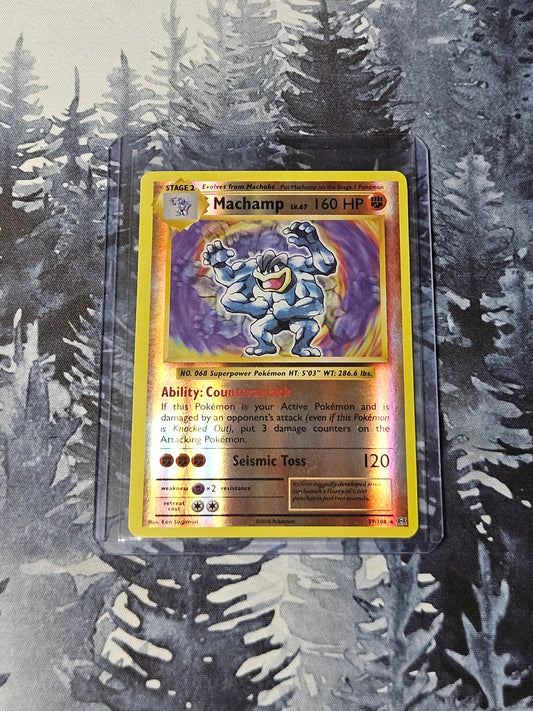 Machamp (Reverse) (LP) - 59/108 - Evolutions
