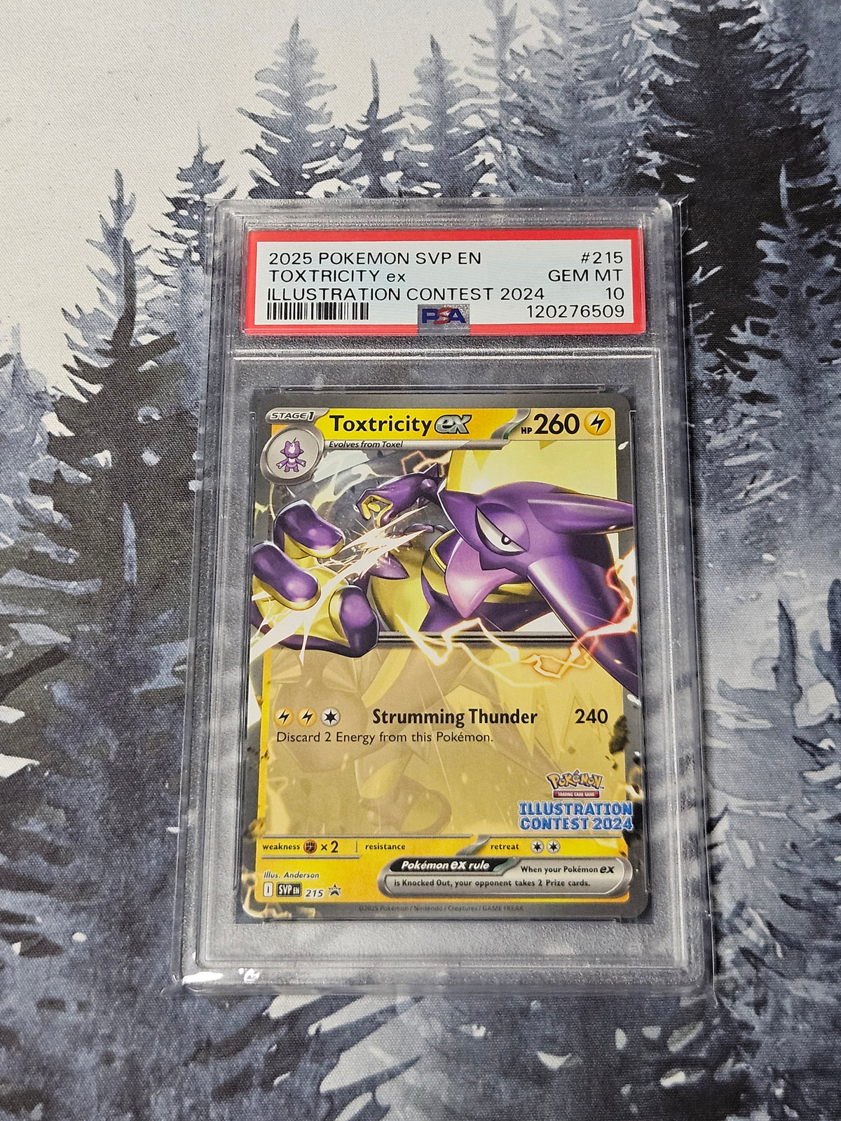Toxtricity Ex #215 - Scarlet & Violet Promo - PSA 10