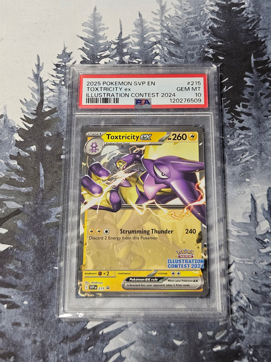 Toxtricity Ex #215 - Scarlet & Violet Promo - PSA 10